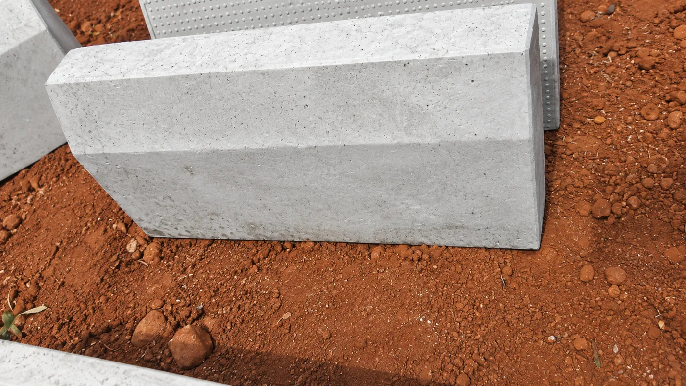 Curb manufactured by Shree Rama Tiles and Pavers Bengaluru