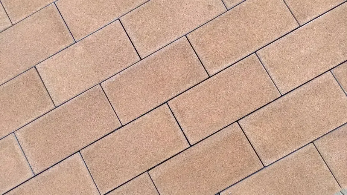 Rectangle Paver (4×8, 60 mm) manufactured by Shree Rama Tiles and Pavers Bengaluru